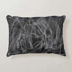 Elegant Smoke Swirls - Mystical Aesttics Prydnadskudde