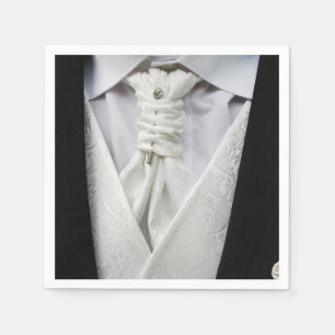 Elegant Smoking Bröllop Servett