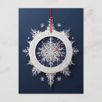 ❄️ Elegant snöflingssnöre Höstens magi ✨ Vinter