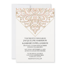 Elegant Snöre Rulla Swirl Modern Simple Bröllop