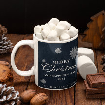 Elegant Snowflake | GOD JUL | ANPASSNINGSBAR