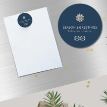Elegant Snowflake Helgdag Magnet