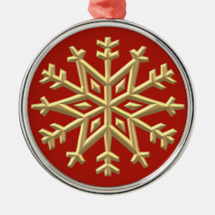 Elegant Snowflake Ornament