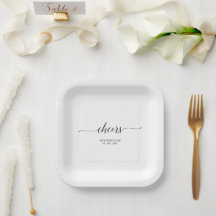 Elegant Snygg Svart Bokstavsdesign Skål Fest Firan