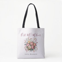 Elegant snyggaste mamma någonsin blommig shoppingv