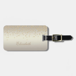 Elegant Snyggt Chic - Shiny Foil Confetty-Diamond Bagagebricka