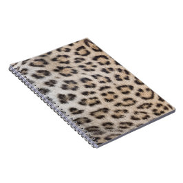 Elegant snyggt leopard cheetah päls print mönster anteckningsbok