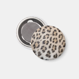 Elegant snyggt leopard cheetah päls print mönster magnet