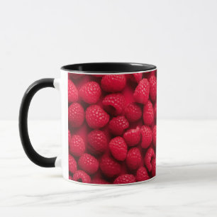 Elegant Snyggt Modern Chic Trendig Cute Raspberry Mugg