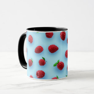 Elegant Snyggt Modern Chic Trendig Raspberry Mugg