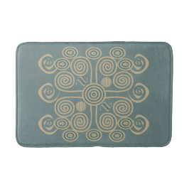 elegant snyggt mönster badrumsmatta