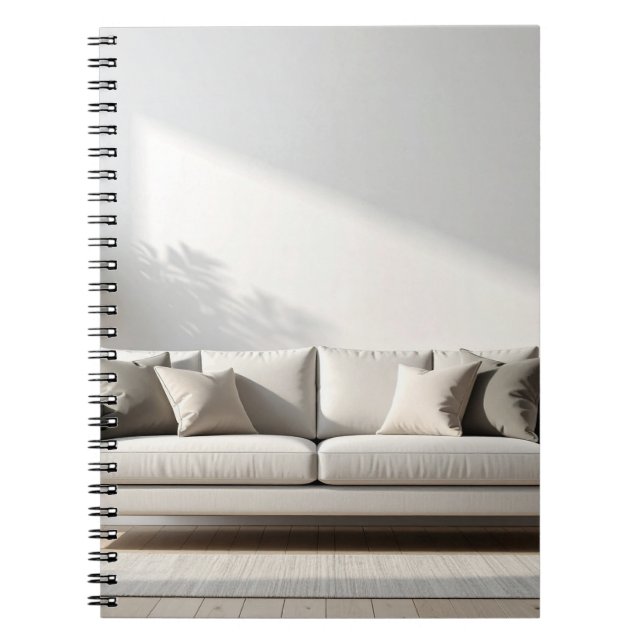 Elegant soffa anteckningsbok (Framsidan)