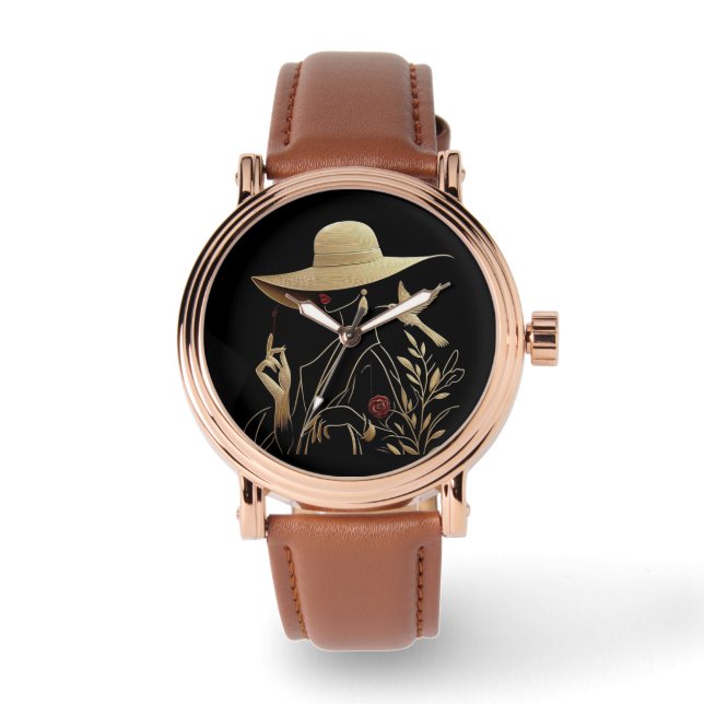 Elegant & Sofistikerad eWatch Klocka (Framsida)