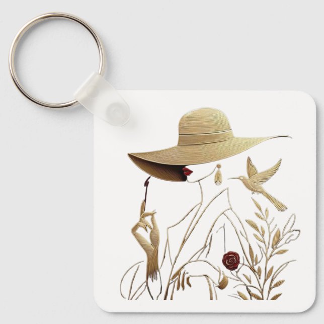 Elegant & Sofistikerad Nyckelring (Framsida)