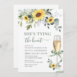 Elegant Solblommor Eucalyptus MÖHIPPA Inbjudningar