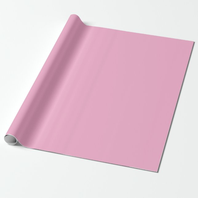 Elegant Solid Färg Wrapping Papper Presentpapper (Utrullad)