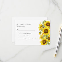 Elegant solros sommarbröllop