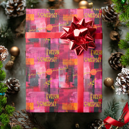 Elegant Solskyddsinspirerad Anpassningsbar, figurs Presentpapper