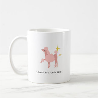 Elegant som en Pudel Mamma Klassisk Mugg, 11 oz Kaffemugg