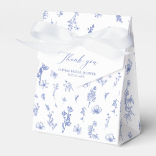 Elegant Something Blue Innan Jag Gör Bröllopsdusch Presentaskar
