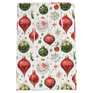 "Elegant Sömlös jul Ornament Mönster