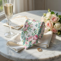 Elegant Sömlöst Blommönster