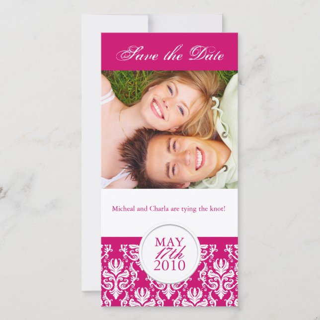 Elegant Sommar Spara datumfotokortet Spara Datumet (Framsida)