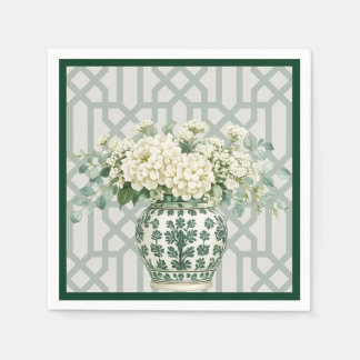 Elegant Sommarträdgård Soaré Blommig Pappersservett