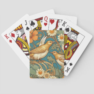 Elegant Songbird-uppsamlingskort Casinokort