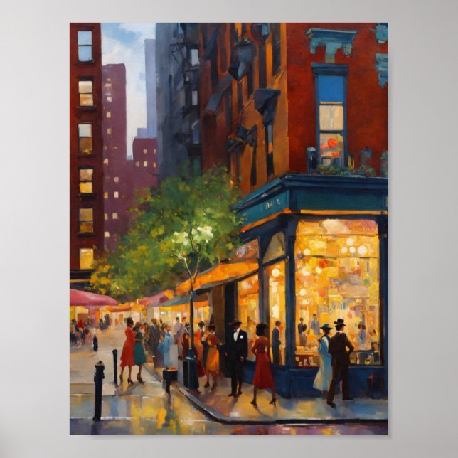 Elegant Sophisticated Harlem Renaissance Poster (Framsidan)