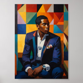 Elegant Sophisticated Harlem Renaissance Poster