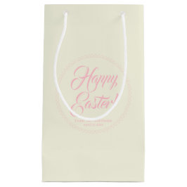 elegant söt för Glad påsk rosa-anpassningsbar-skri