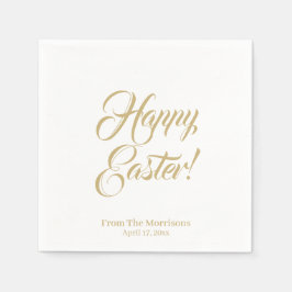 elegant söt med det vita anpassningsbarna Glad pås Pappersservett