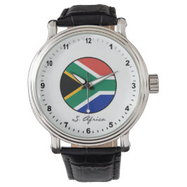 Elegant South Afrika Watch & South African Flagga Armbandsur