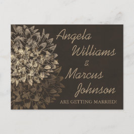 Elegant Spara Datum Postkort Meddelande Vykort