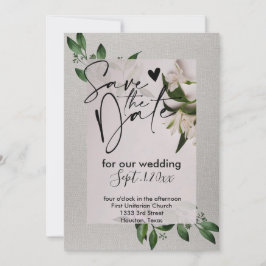 Elegant spara datuminbjudan inbjudningar