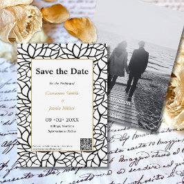 Elegant Spara inbjudan till svartlistning av datum