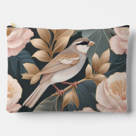 Elegant Sparrow Dusty Pink and Gold Floral