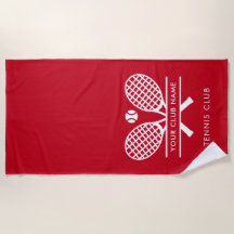 Elegant Sports Klubb Namn Tennis Red Team