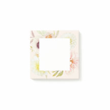 Elegant Spring Flowers Post-It Notes