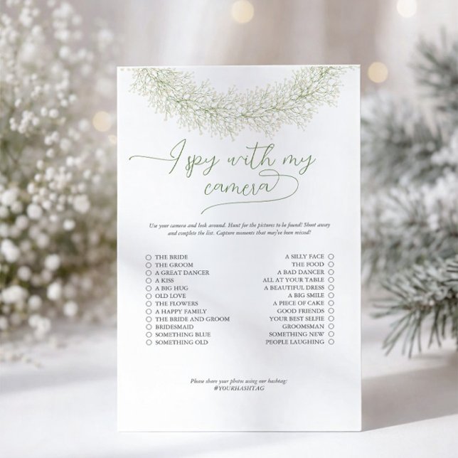 Elegant Spy with Camera Möhippa Game Flyer (Skapare uppladdad)