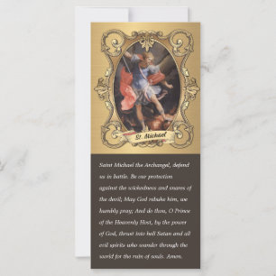 Elegant St. Michael Prayer Religiösa