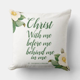 Elegant St. Patrick's Prayer Kudde
