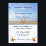 Elegant Starfish & Flinflip flops Beach Wedding Inbjudningar<br><div class="desc">Denna vackra bröllopsinbjudan kommer att vara perfektens tillkännagivande för alla par som planerar ett giftermål vid havet. Originalfotografiet togs på piskresken Norfolk,  den brittiska stranden.

Denna inbjudan kan vara personlig för alla särskilda tillfällen,  till exempel badplatser,  möhippor,  födelsedagsfester och mycket mer.</div>