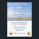 Elegant Starfish & Flinflip flops Beach Wedding Inbjudningar<br><div class="desc">Denna vackra bröllopsinbjudan kommer att vara perfektens tillkännagivande för alla par som planerar ett giftermål vid havet. Originalfotografiet togs på piskresken Norfolk,  den brittiska stranden.

Denna inbjudan kan vara personlig för alla särskilda tillfällen,  till exempel badplatser,  möhippor,  födelsedagsfester och mycket mer.</div>