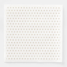 Elegant Starry Mönster Faux Guld Stars White