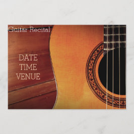 Elegant stilfull kapacitet för gitarrhögläsning inbjudningar