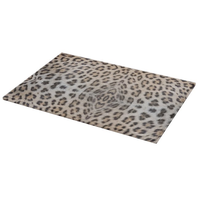 Elegant stilfull leopard gepard päls djurtryck (Hörn)