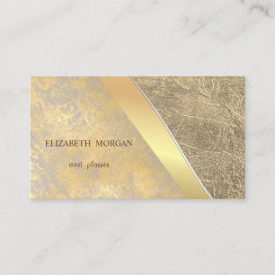 Elegant Stilfull Professionell, Falskt Guld Visitkort
