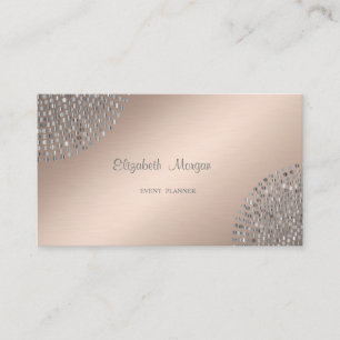 Elegant Stilren Enkel,Prickar Visitkort